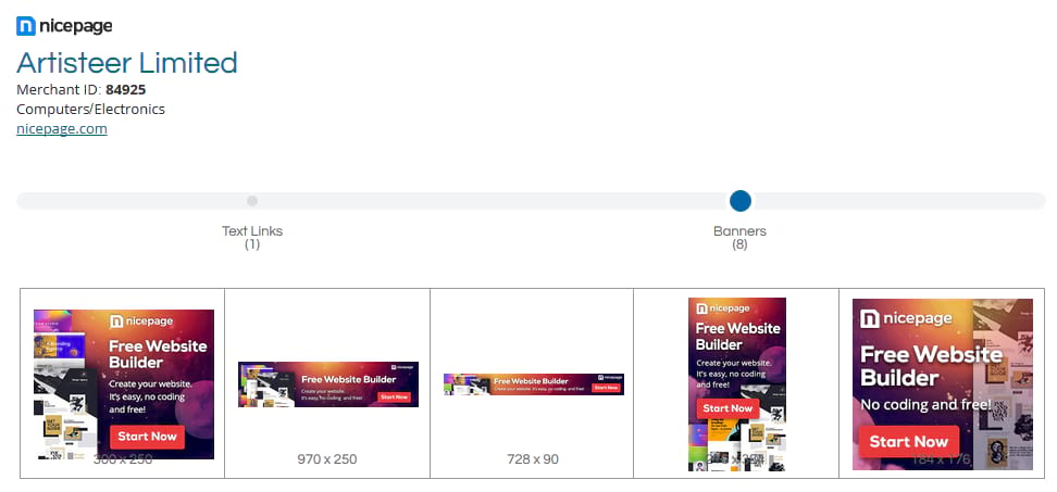 Nicepage Affiliate Program