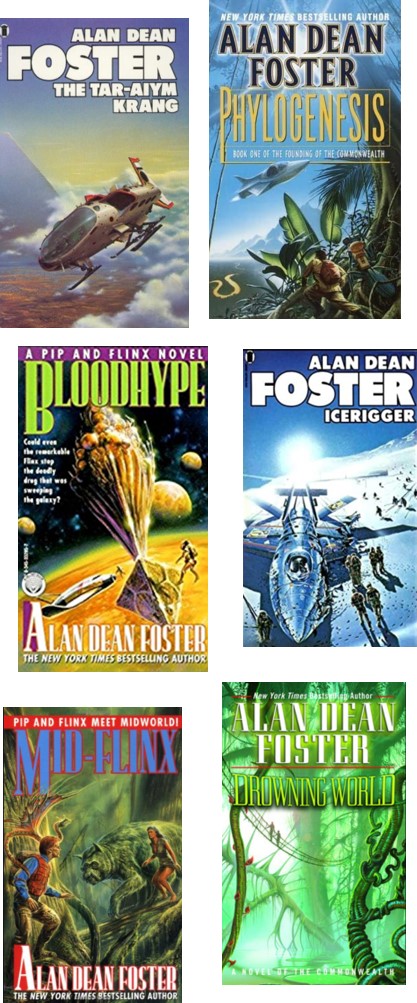 alan dean foster books flinx in flux